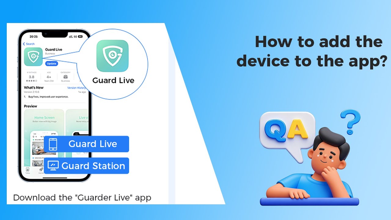 How to add the device to the app 