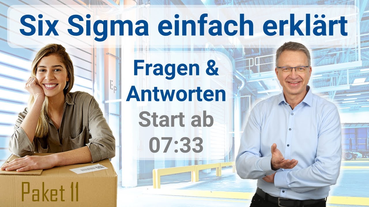 Six Sigma einfach erkl&auml;rt - Lean Six Sigma Yellow Belt Fragen - DMAIC und DMADV &ndash; 11 #sixsigma