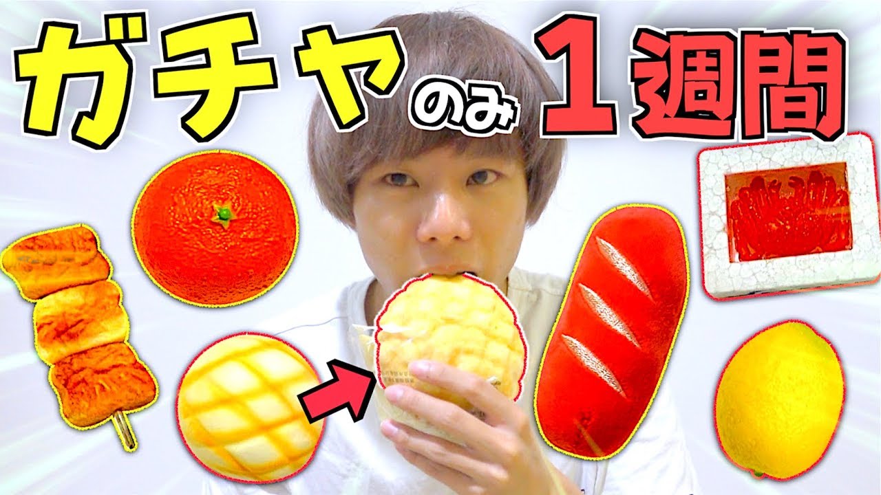 『ガチャ』で取った物だけで１週間生活出来るのか⁉️過酷な運まかせ