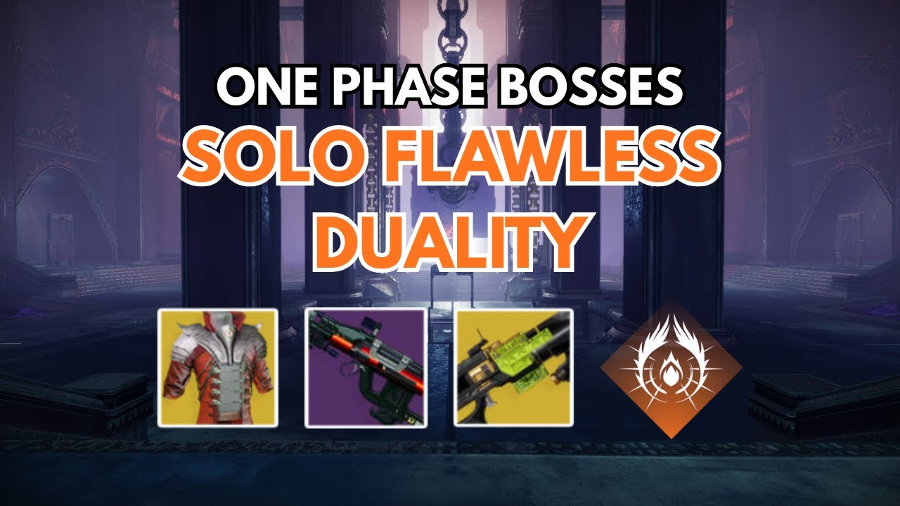 Solo Flawless Duality - Prismatic Warlock (Ash & Iron)