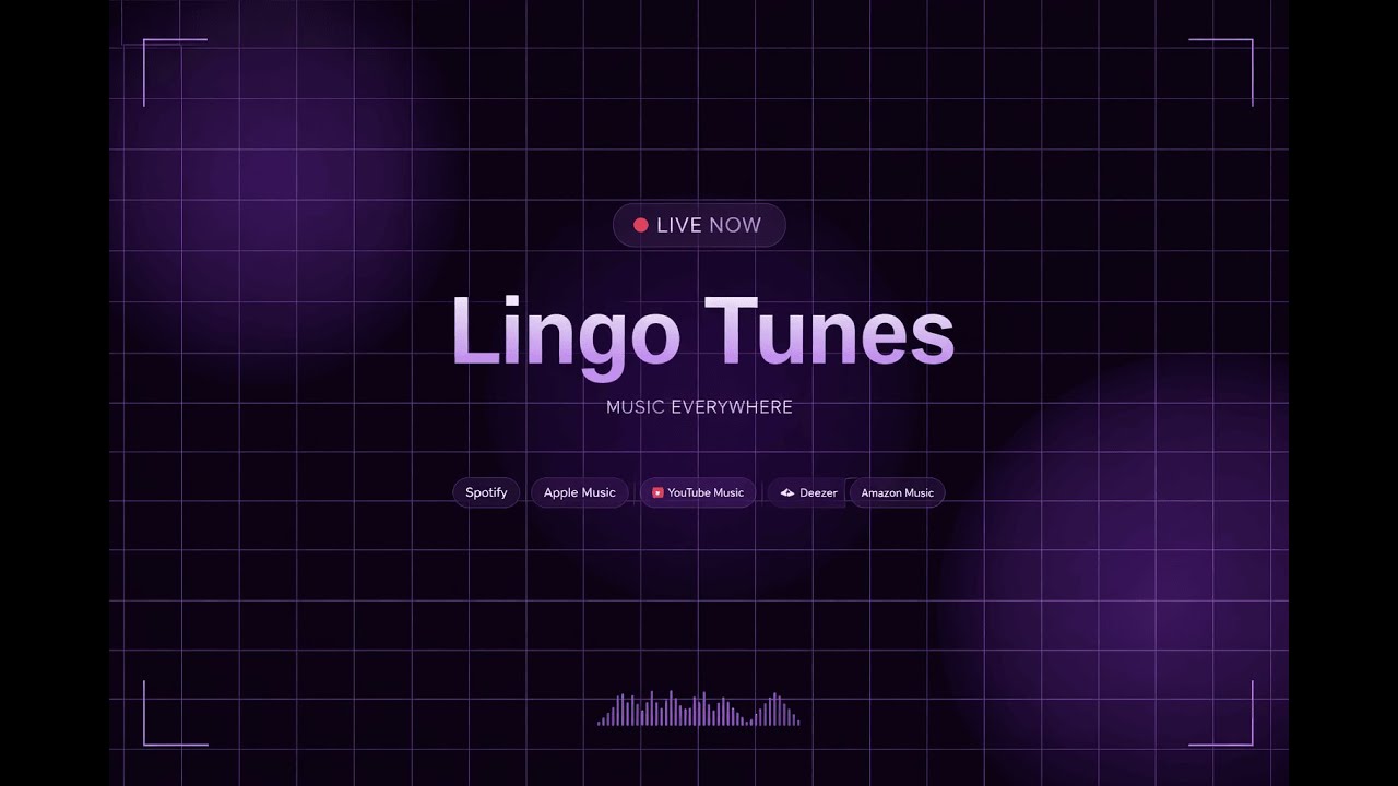 LIVE 24/7 | Lingo Tunes Original Music Radio | Chill • Pop • Indie • Electronic🎶