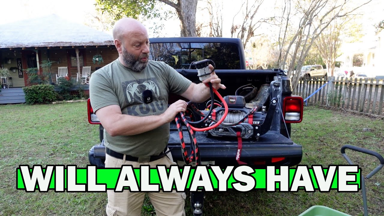 Portable Truck Winch Set Up I Will Never Go Without