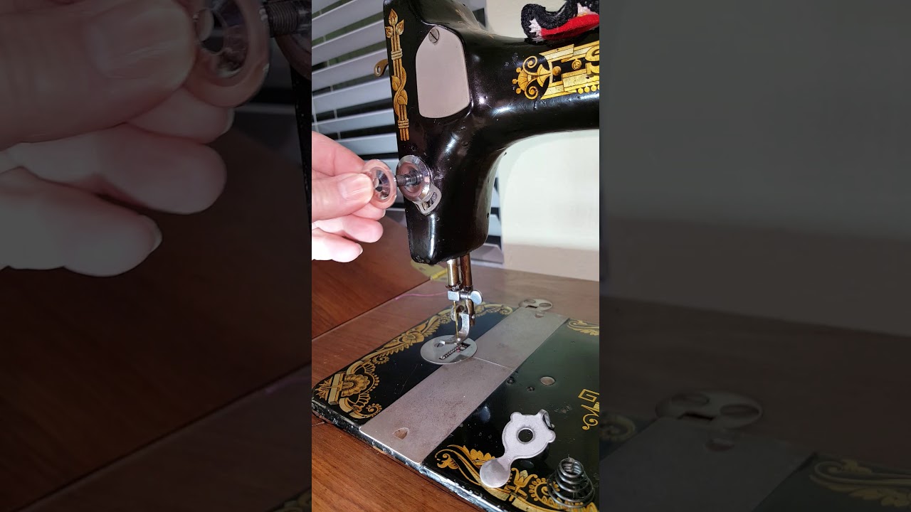 Singer 27 how to assemble tension assembly