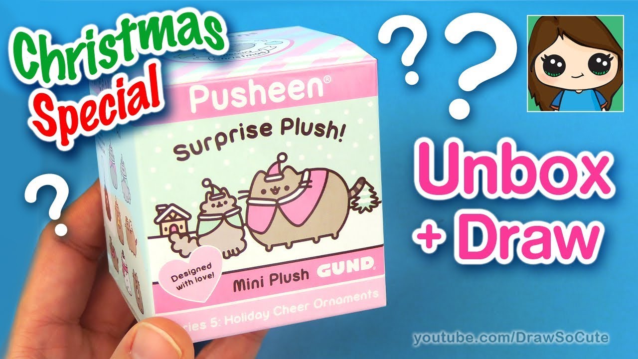 Pusheen Surprise Plush Unboxing + Draw | Mystery Ornament