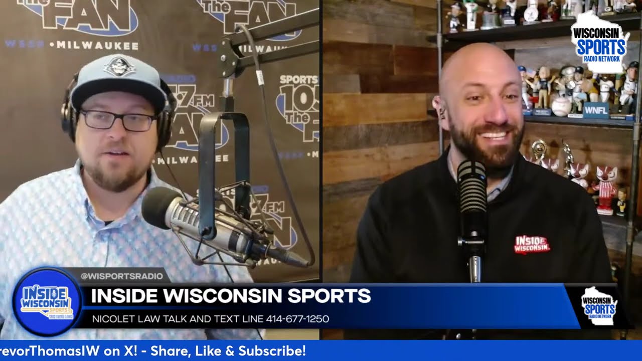 2-19-26 Inside Wisconsin Sports with Trevor and Josh: Gottlieb Gets One Game Suspension