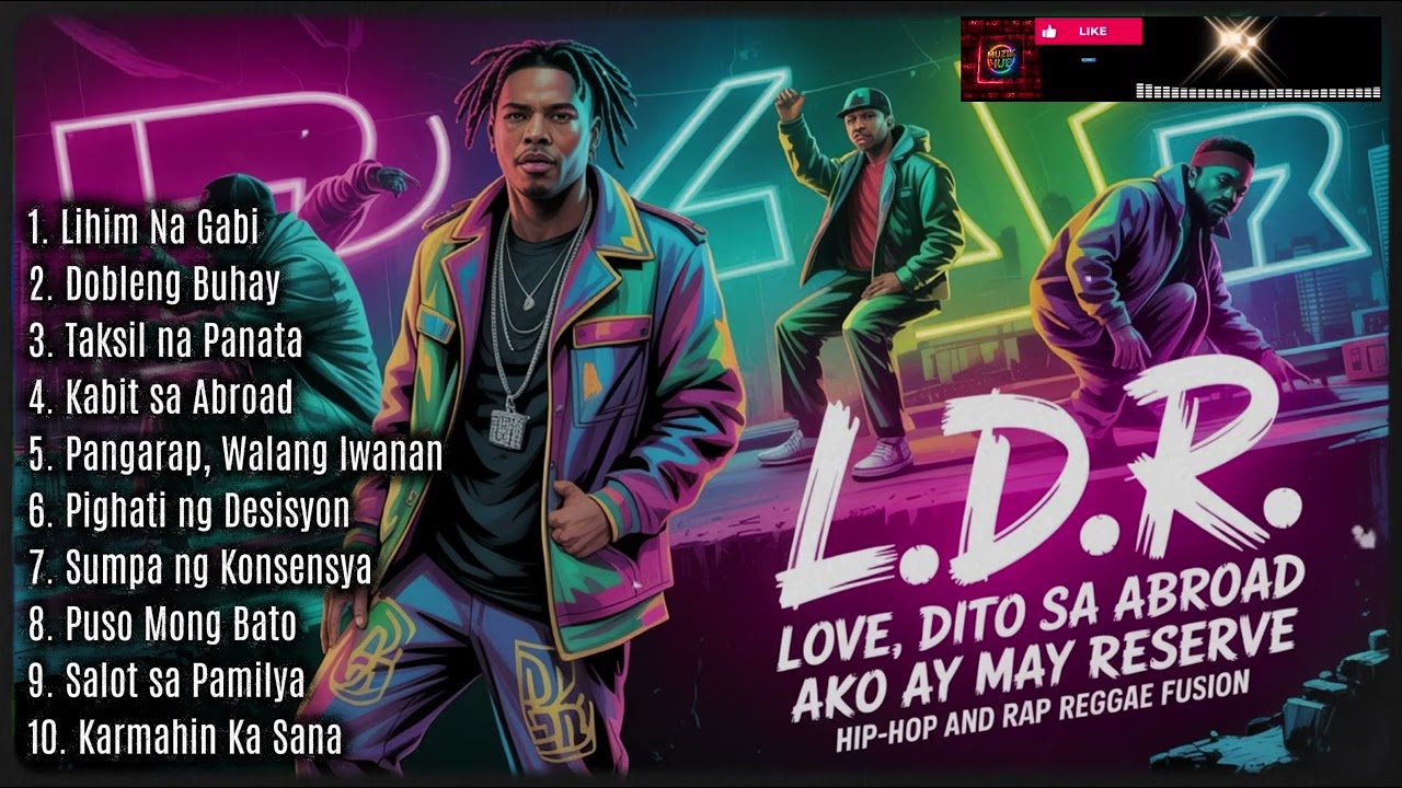 L.D.R. - Love, Dito sa abroad ako ay may Reserve | Hip-hop and Rap Reggae | Original Compositions 