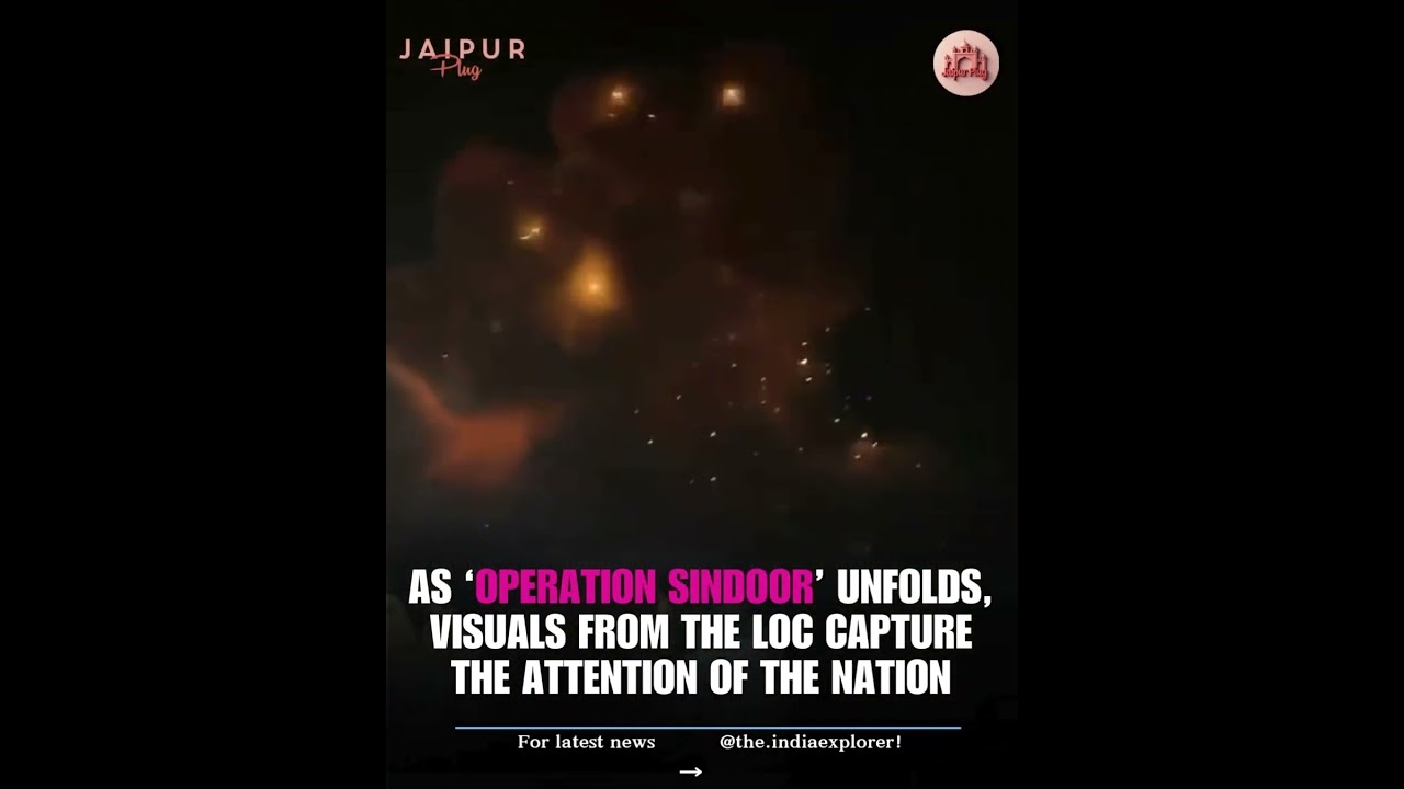 🇮🇳 Operation Sindoor: India&rsquo;s Midnight Strike Across LoC | Terror Camps Destroyed