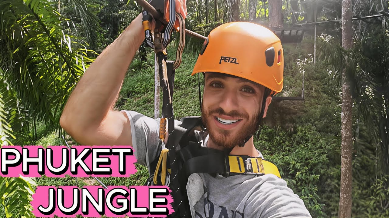 I TRIED Zipline Adventure for the First Time! 🇹🇭