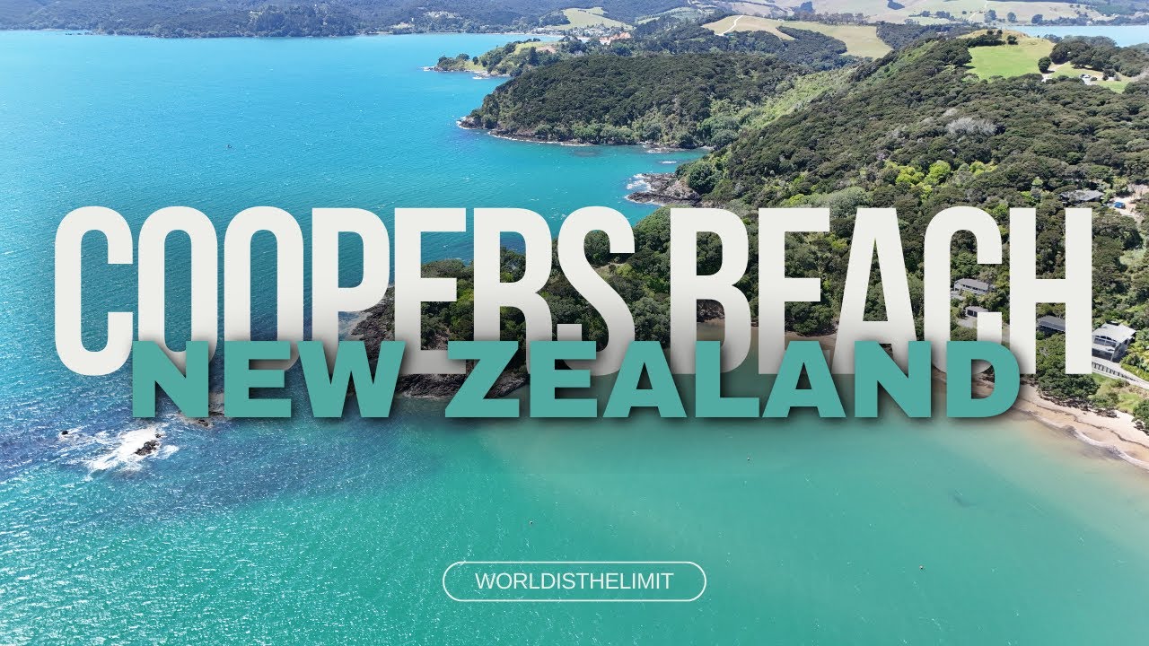 Coopers Beach in 4K 🚁 | New Zealand from Above