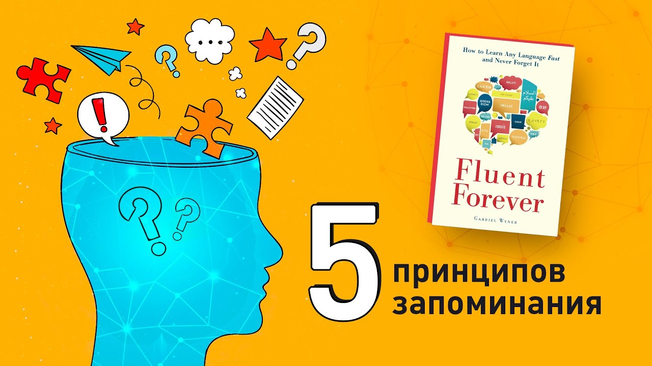 5 принципов запоминания. Книга Fluent Forever