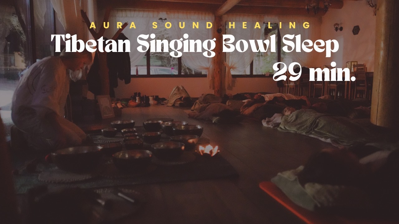 Tibetan Singing Bowls for Deep Sleep – Healing Sound Bath Meditation to Fall Asleep Fast