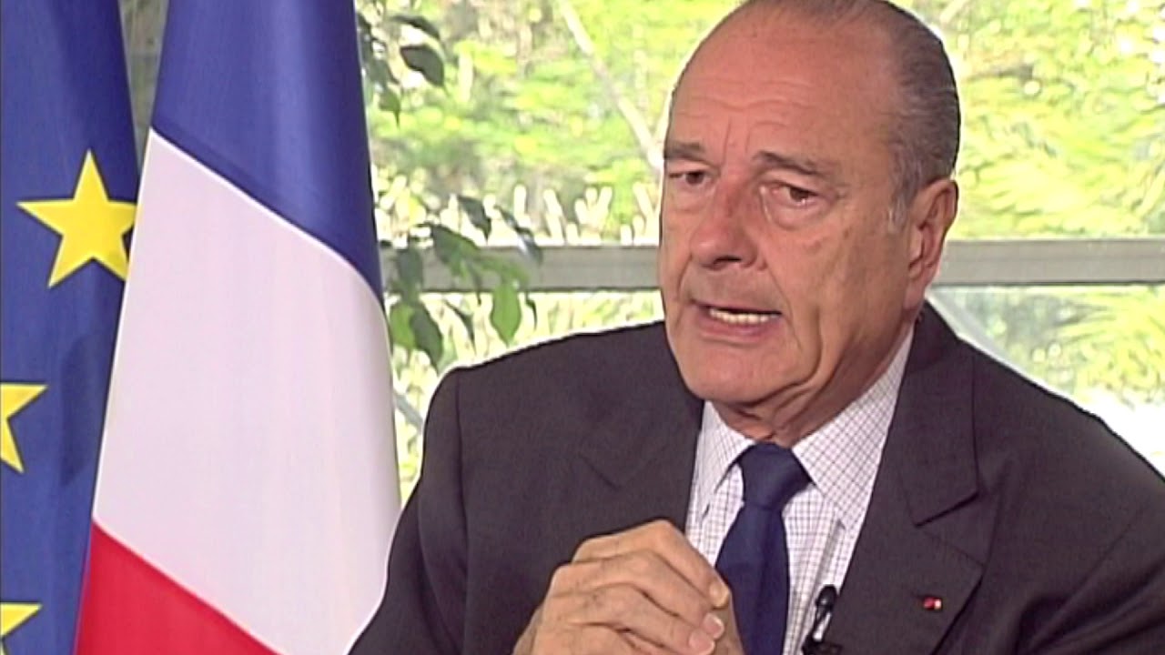 Archives : interview de Jacques Chirac à Nouméa en 2003