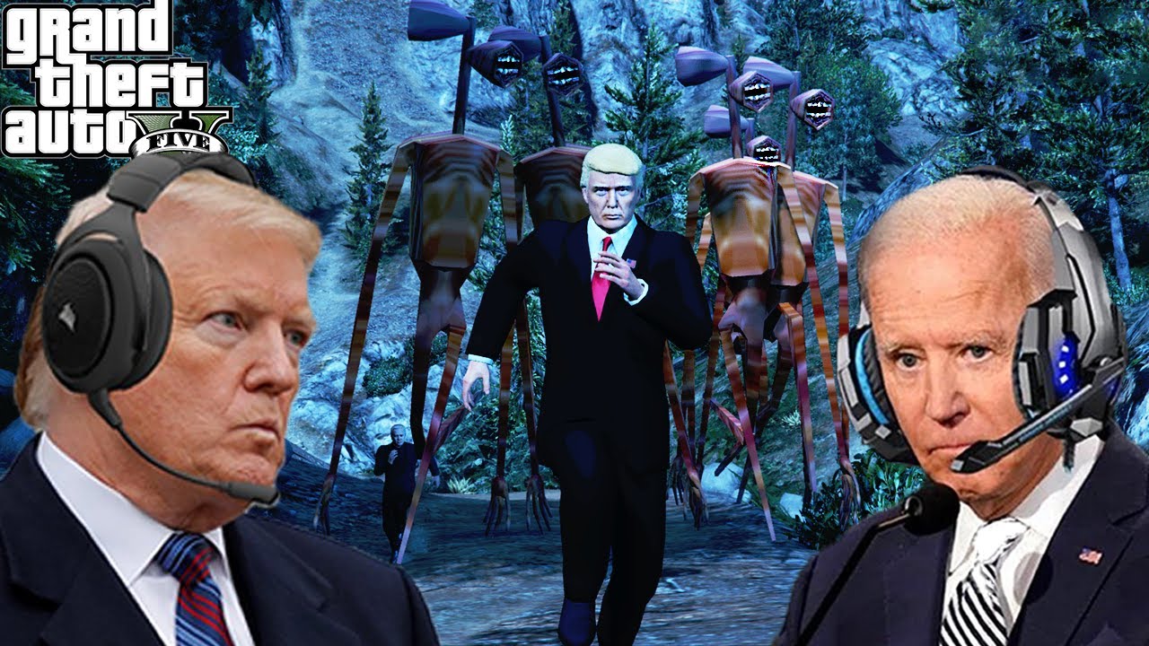Президенты США охотятся на существ в GTA 5