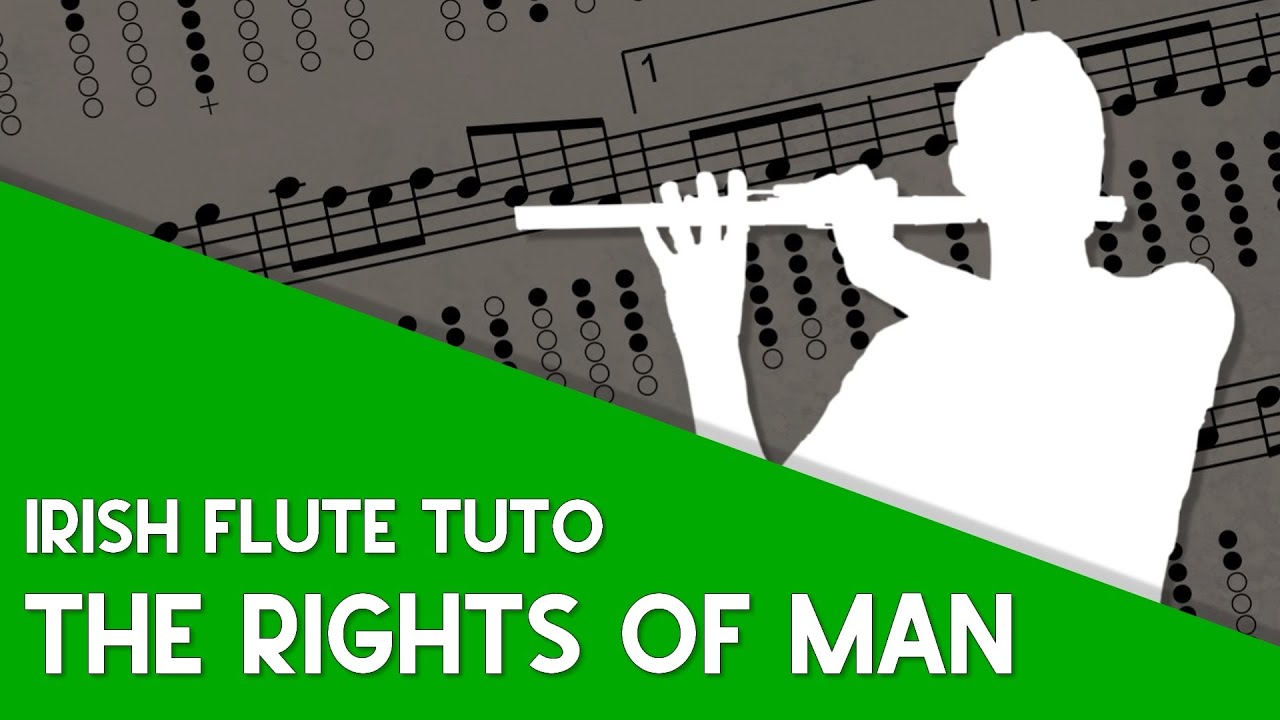 Irish Flute Tuto - The Rights Of Man (Hornpipe, Emin)