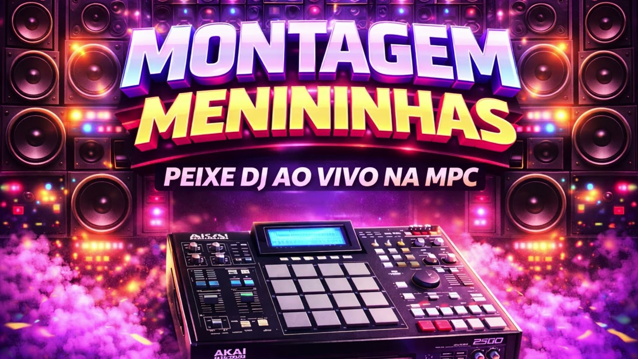 MONTAGEM  MENININHAS AO VIVO NA MPC - PEIXE DJ