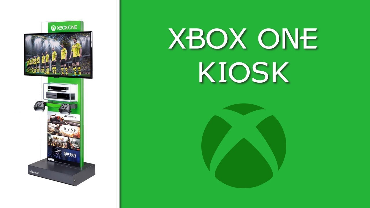 MICROSOFT - XBOX ONE KIOSK - COMPLETE