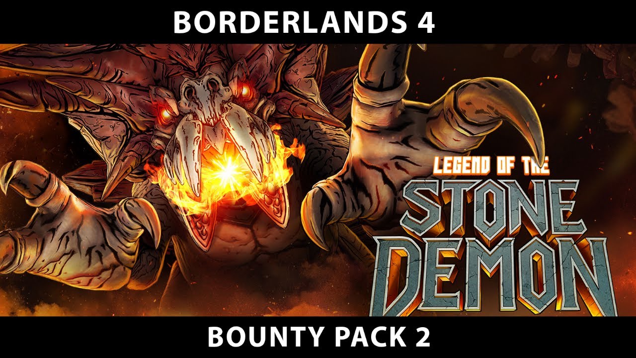 Boderlands 4 - Bounty Pack 2. The Stone Demon