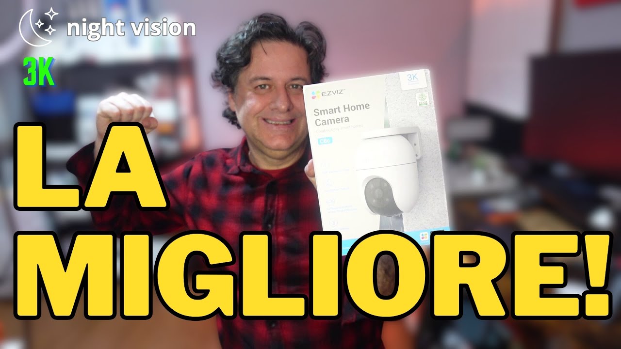 EZVIZ C8C,  la videosorveglianza che sorprende!