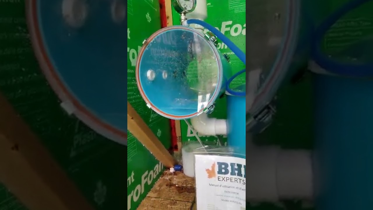 Erablière : Monte eau BHR sur 780 entailles