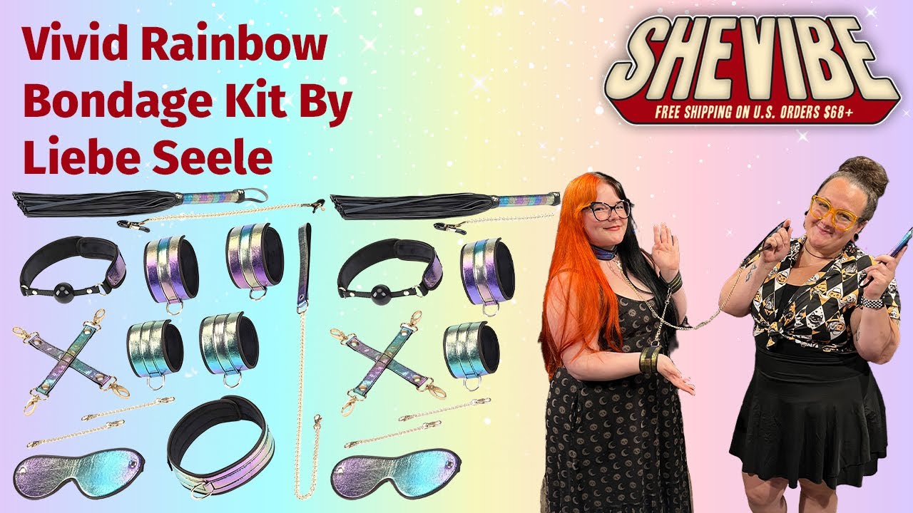 Vivid Rainbow Bondage Kit By Liebe Seele | SheVibe