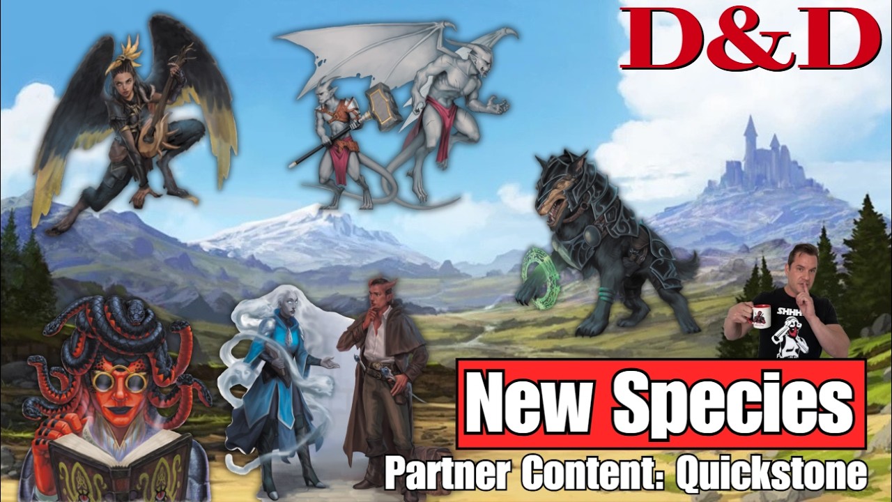 D&D: New Species - Eberron: Quickstone - Partner Content