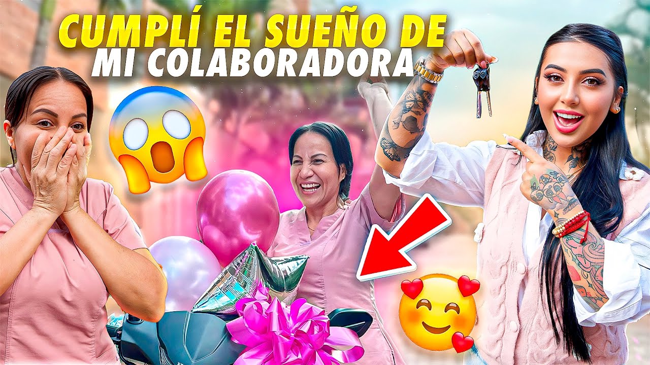 🥹❤️‍🩹 CUMPLí EL SUEÑO DE MI COLABORADORA *no lo podia creer* | Sofi Muñoz 🧸💗
