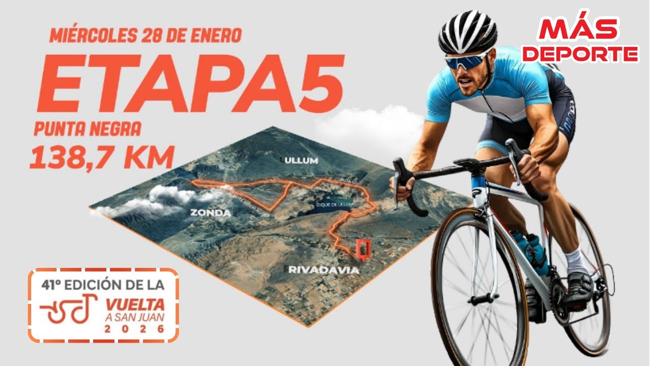 VUELTA A SAN JUAN 2026 I ETAPA 5I  I CICLISMO
