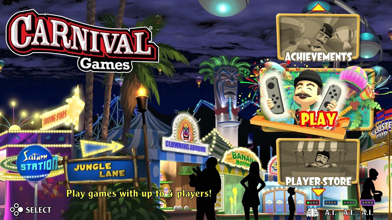 Carnival Games Nintendo Switch Playthrough - Okay, Last One. I Promise