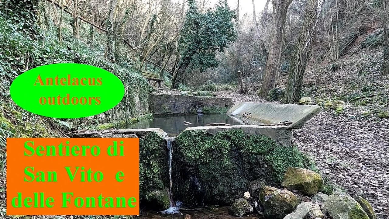 Sentiero di San Vito e delle fontane - Colli Berici (San Vito di Brendola), con la grotta dell'Orco