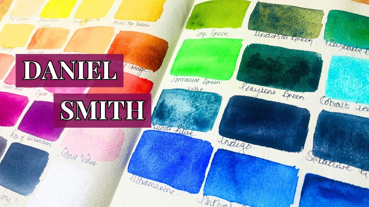 Что я использую и почему — Мои акварели Daniel Smith