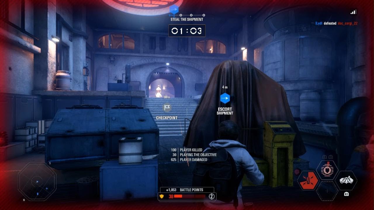 STAR WARS Battlefront II - Extraction Defence 1 vs 3 Regulars