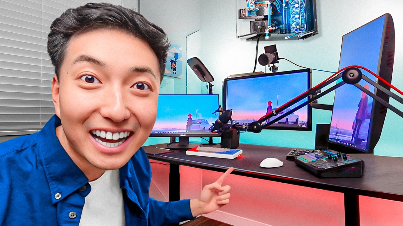 Мой штатный YouTube-блогер, игровая установка стоимостью 20 000 долларов!
