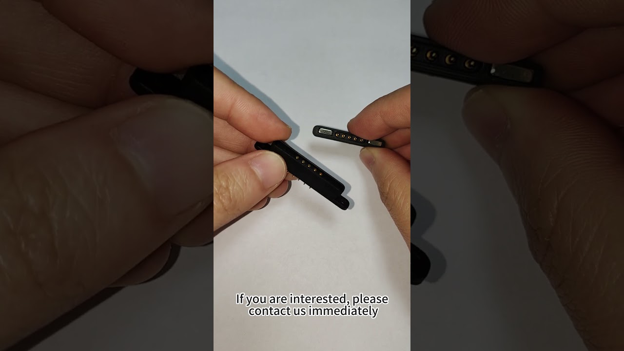 5 Position Pogo Pin Magnetic Connector by Xinteng Electronics