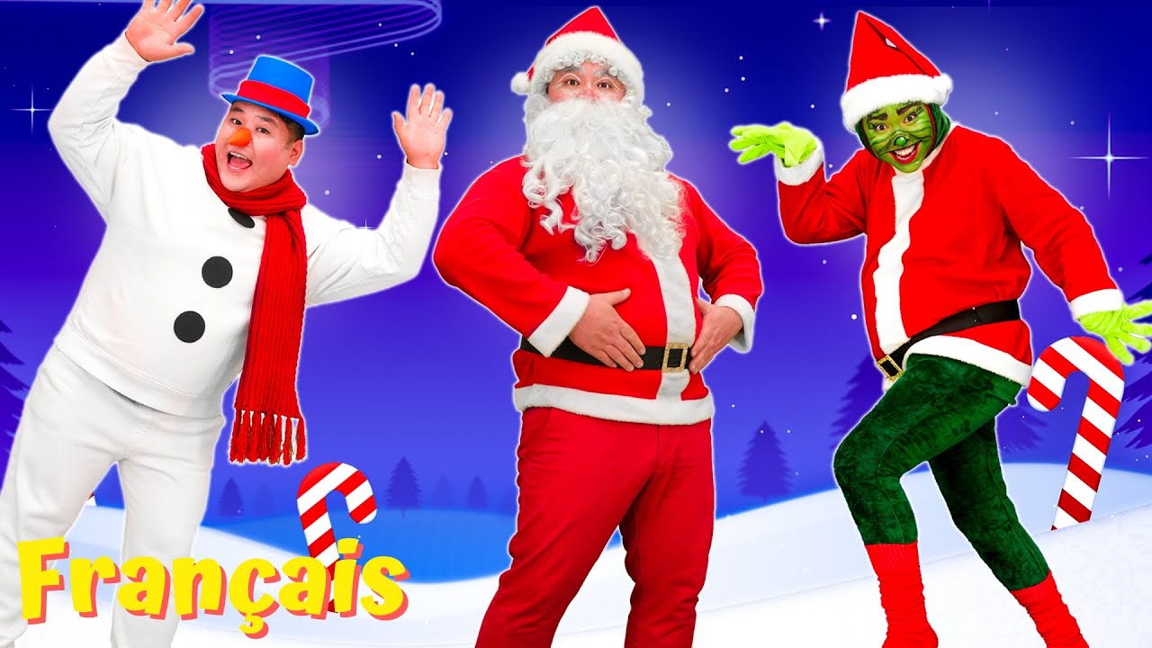 La Chanson Drôle de Noël de Santa | Chansons pour enfants | Coco Froco Français