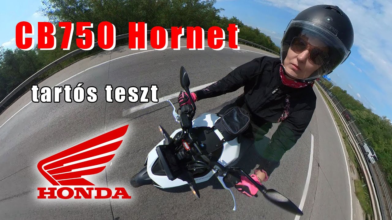 A csajok is imádni fogják! Honda CB 750 Hornet 2025 tartós teszt - Csajok a motoron