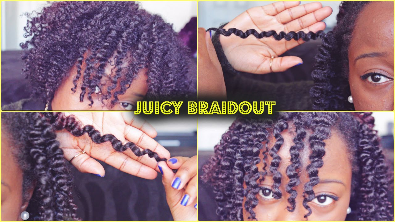 NATURAL HAIR | Juicy Braidout!