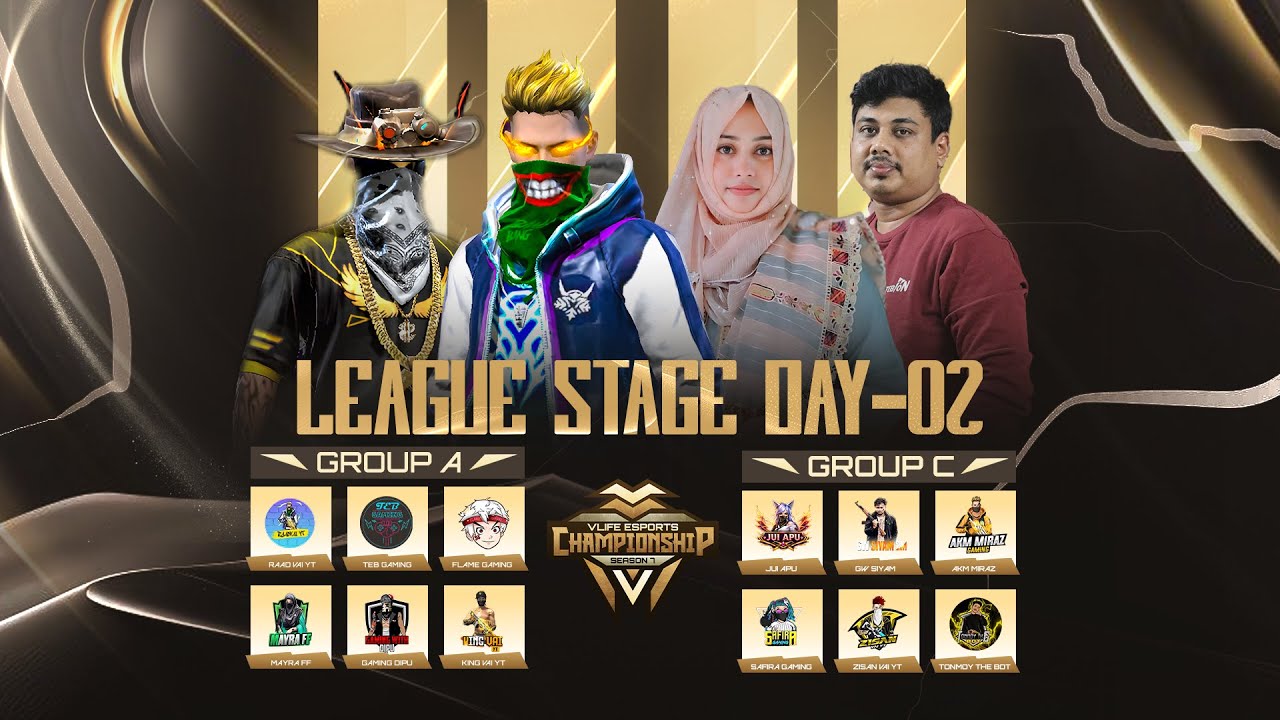 [🔴LIVE ] GAME CLUB BD INFLUENCERS | LEAGUE STAGE G-B VS G-C @raadvaiyt829