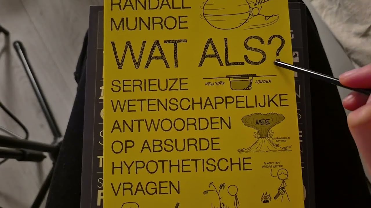 ASMR Tracing on books (Dutch)