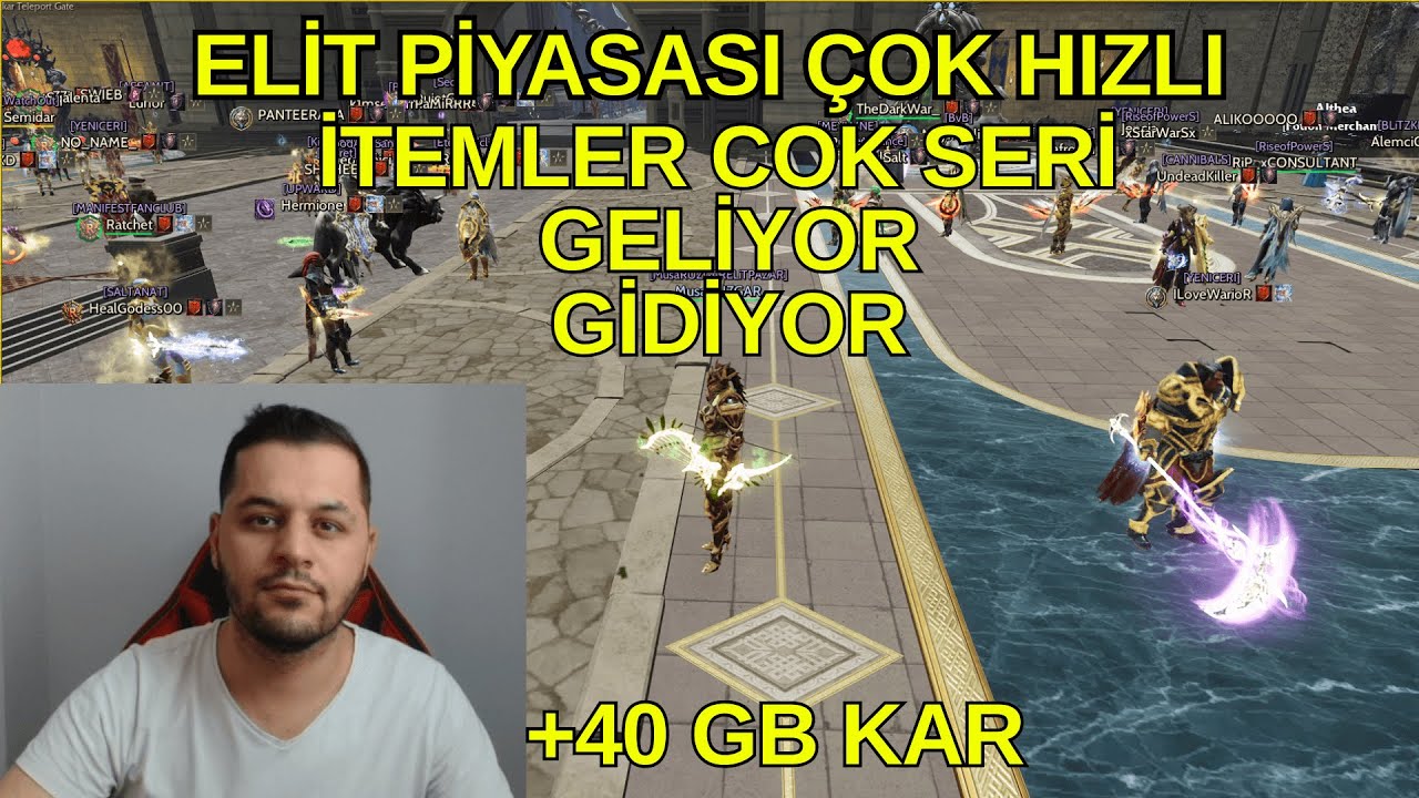 Rise Online Elite Pazar Bölüm 5 / Bütün Sermayemizi Yatırdık Karlar Güzel Serilik Muazzam