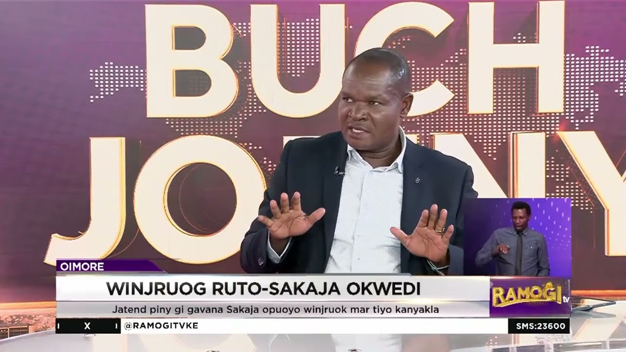 #BuchJopiny: Twak gi Ken Ng'ondi (Spika, Nairobi Kaonti ewi winjruog Ruto kod Sakaja