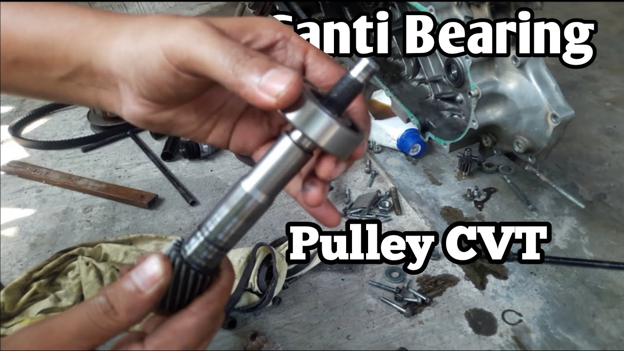 Ganti Laher Bearing As Pully Honda Beat Karbu Oblak