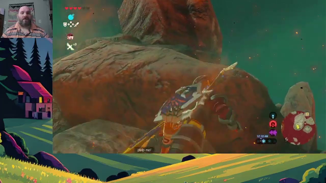 Zelda Breath of the Wild (День 8, Часть 3) В поисках Юнобо