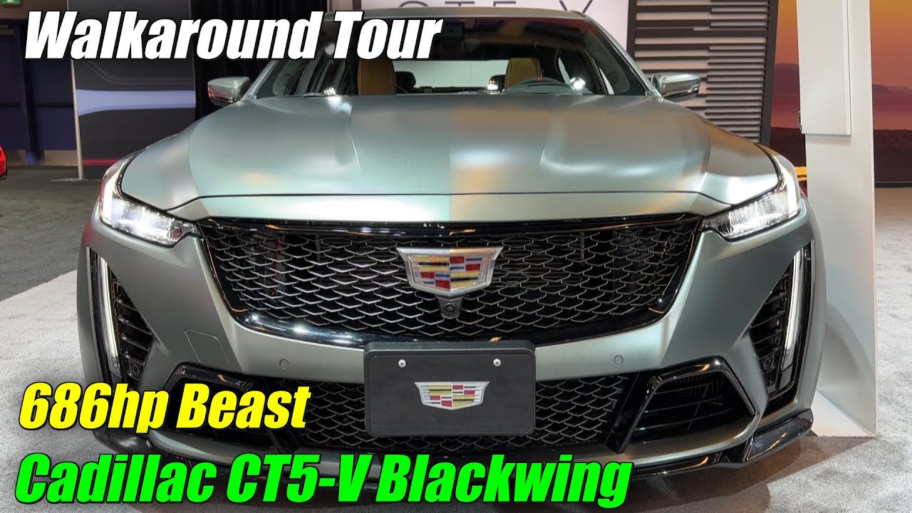 668hp Sport Sedan ! 2022 Cadillac CT5-V Blackwing