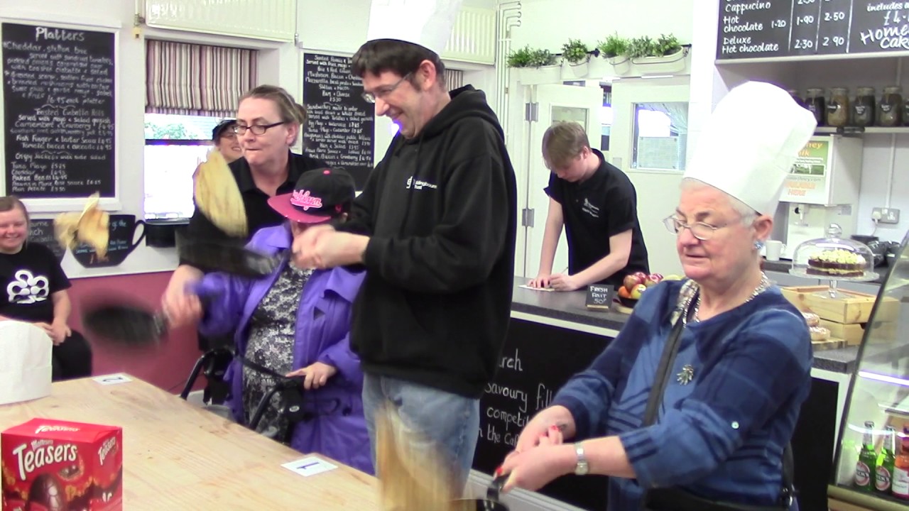 PANCAKE DAY - PANCAKE FLIPPING COMPETITION - FEB 2017