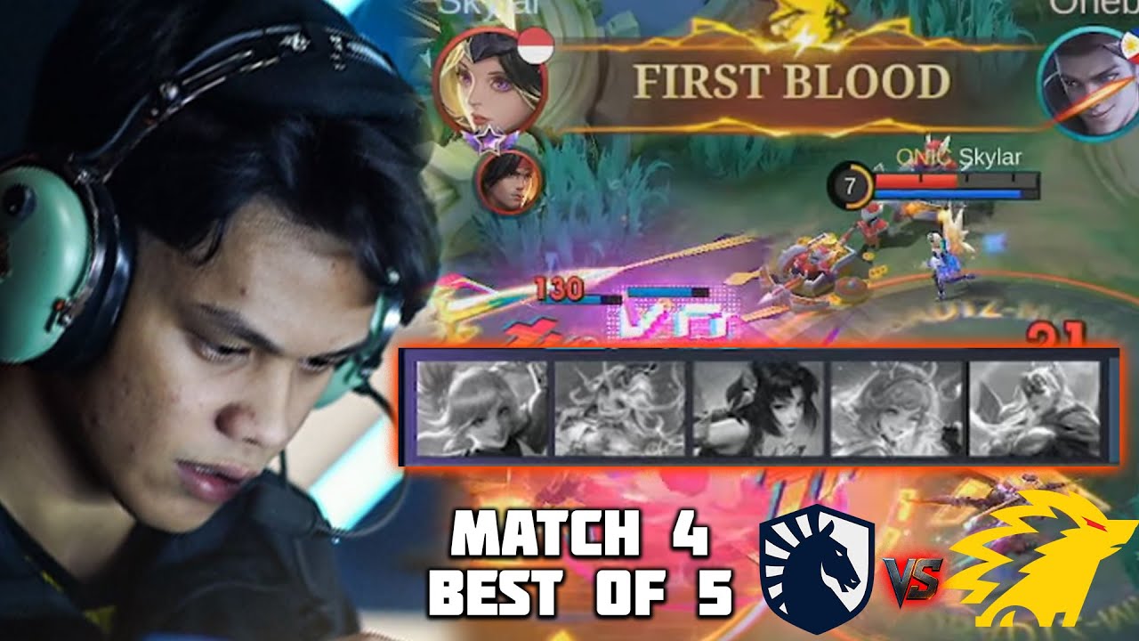 HERO POWER ONIC DI BAN SEMUA!! LUNOX SKYLAR AKHIRNYA KELUAR DI M7!! ONIC VS TLPH MATCH 4 M7!!