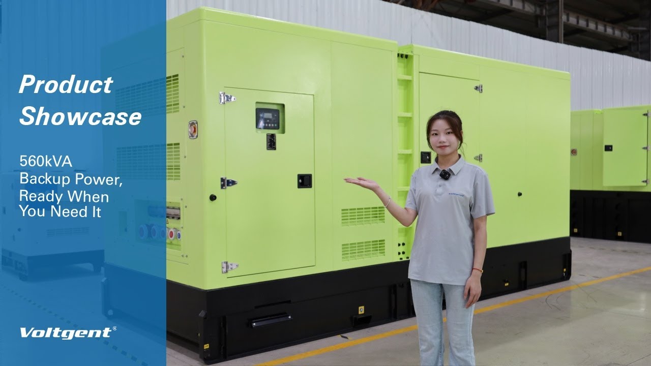 560kVA Backup Power, Ready When You Need It
