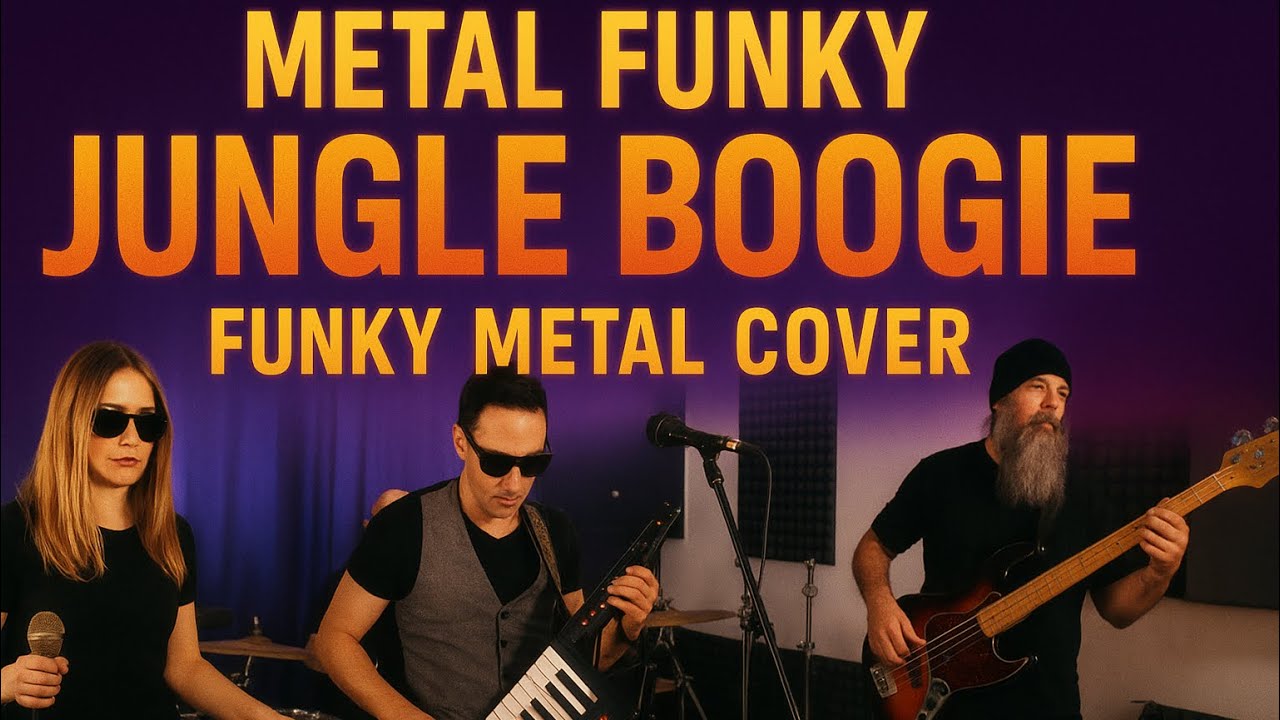 🪩Jungle Boogie (Funk–Metal Cover) | Metal Funky Live Session- #koolandthegang #hungary #funkymusic 