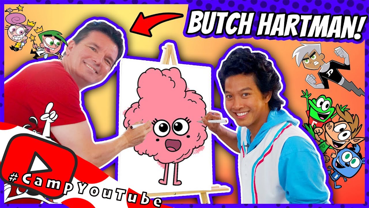 MarMar Learns to DRAW a UNICORN! Butch Hartman Teaches Art Class!