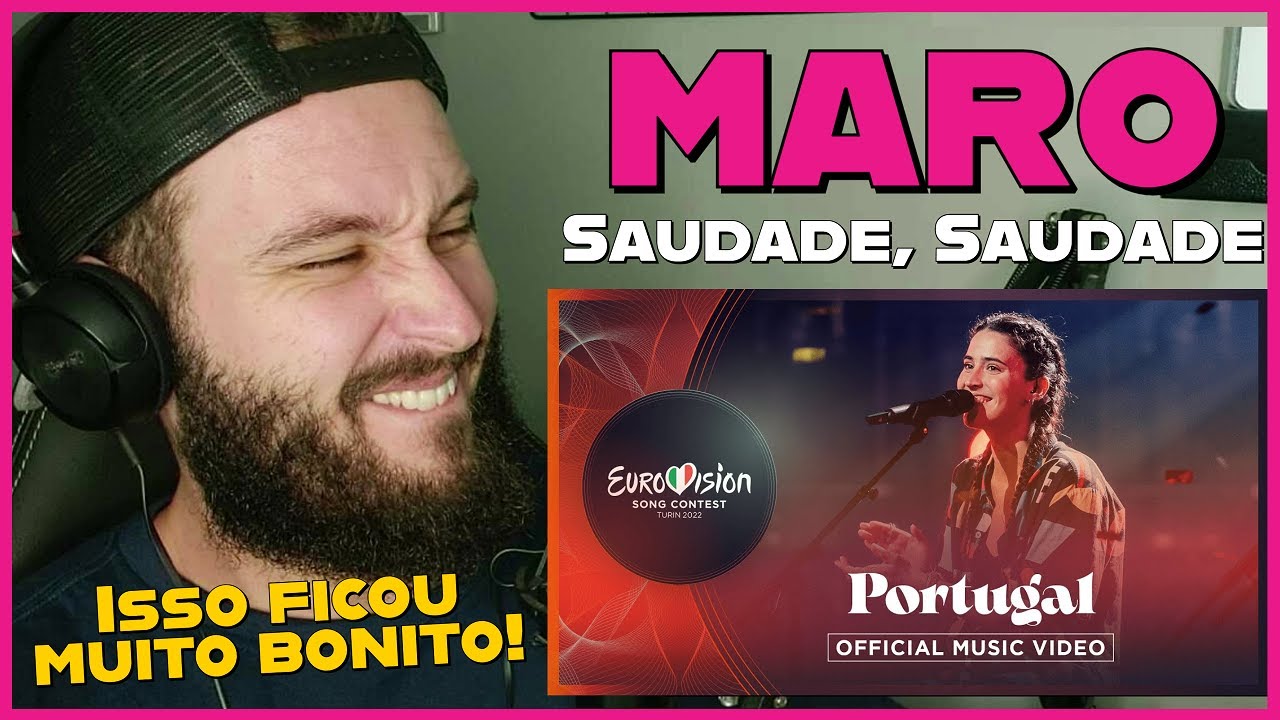Reagindo a MARO - Saudade, Saudade no Eurovision 2022 (Portugal) 🇵🇹 (REACT | REACTION)