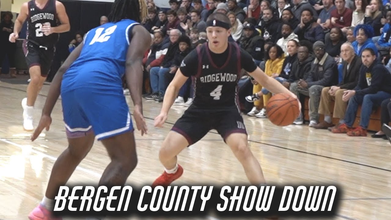 2 OF BERGEN COUNTIES BEST PUBLIC TEAMS EXCHANGE BLOWS ! TEANECK VS. RIDGEWOOD